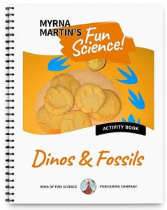 Dinos and Fossils Activity Book by Myrna Martin