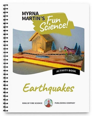 Earthquakes Activity Book by Myrna Martin
