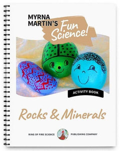Rocks and Minerals Activity Books by Myrna Martin