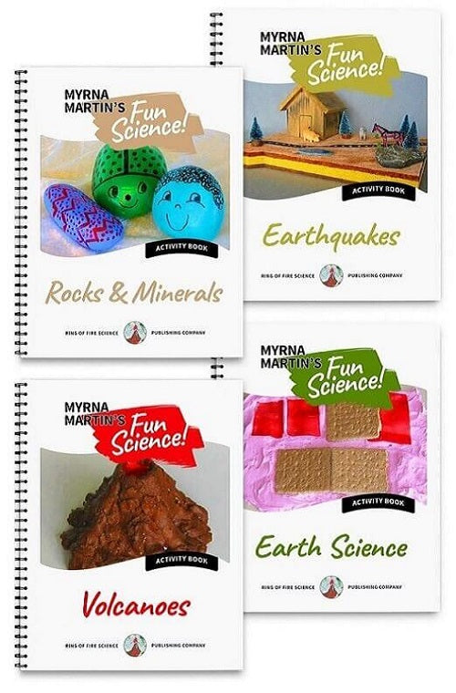 Fun Science Activity Books Set 1 by Myrna Martin
