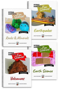 Fun Science Activity Books Set 1 by Myrna Martin
