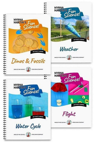 Fun Science Activity Books Set 2 by Myrna Martin