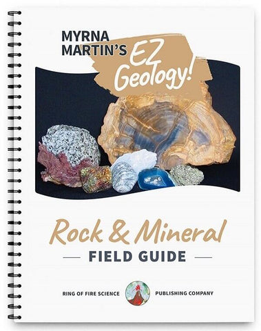 Rock and Mineral Field Guide Book by Myrna Martin