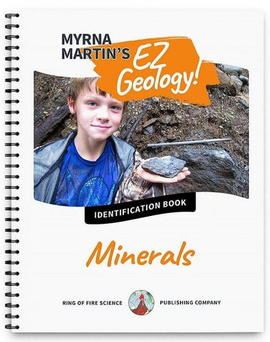 Minerals Identification Book by Myrna Martin